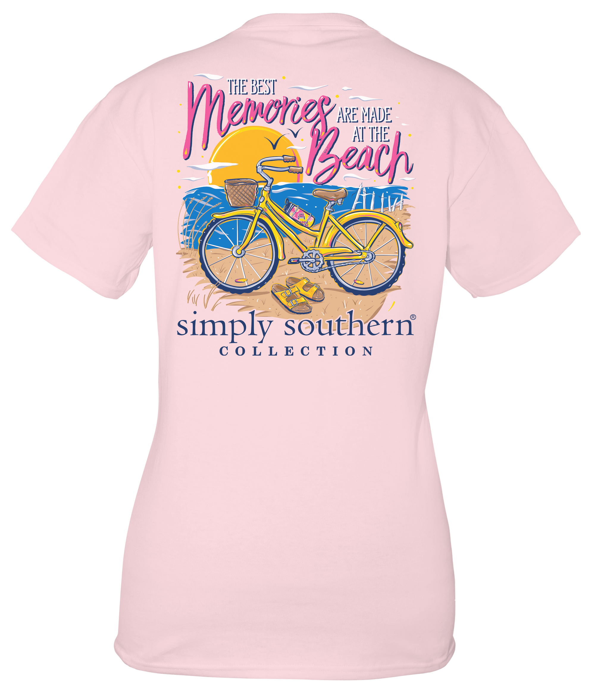 SALE Simply Southern Preppy Best Memories Are Made At The Beach T-Shirt