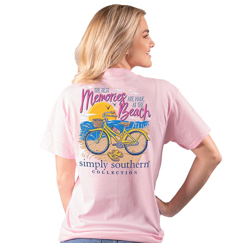 SALE Simply Southern Preppy Best Memories Are Made At The Beach T-Shirt