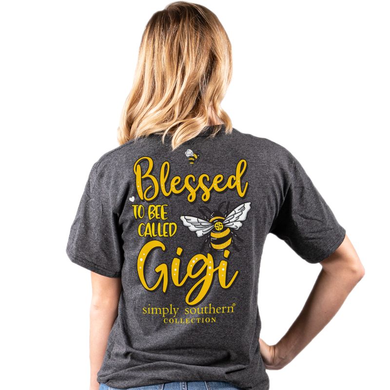 Simply Southern Preppy Blessed To Bee Called Gigi T-Shirt