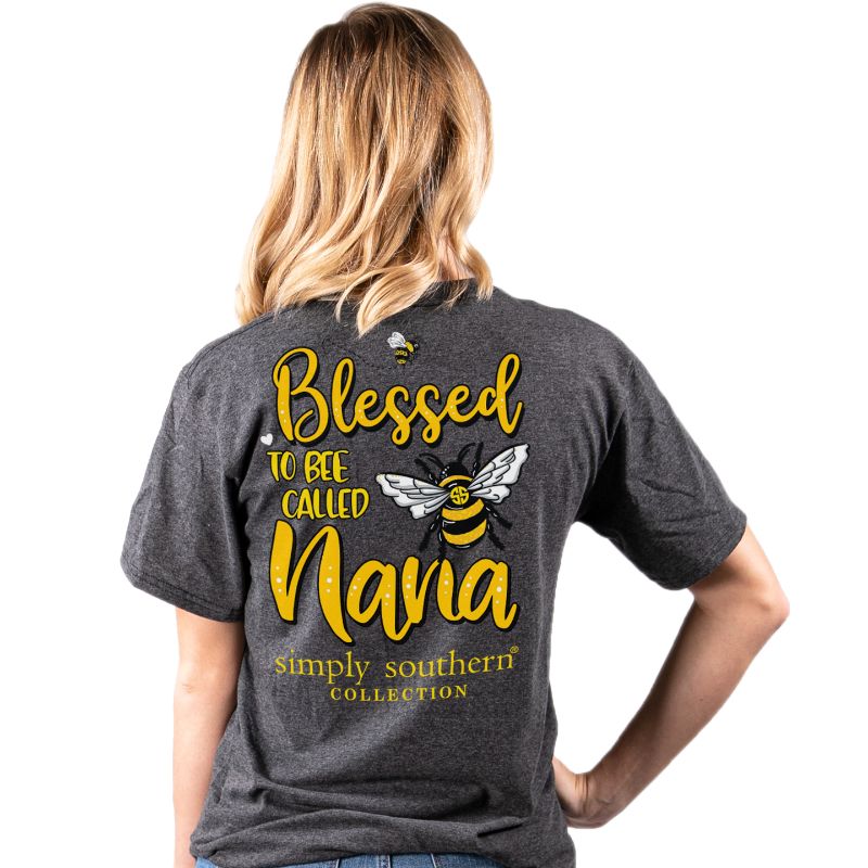 Simply Southern Preppy Blessed To Bee Called Nana T-Shirt