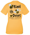 Simply Southern Preppy Bee Kind Or Quiet T-Shirt
