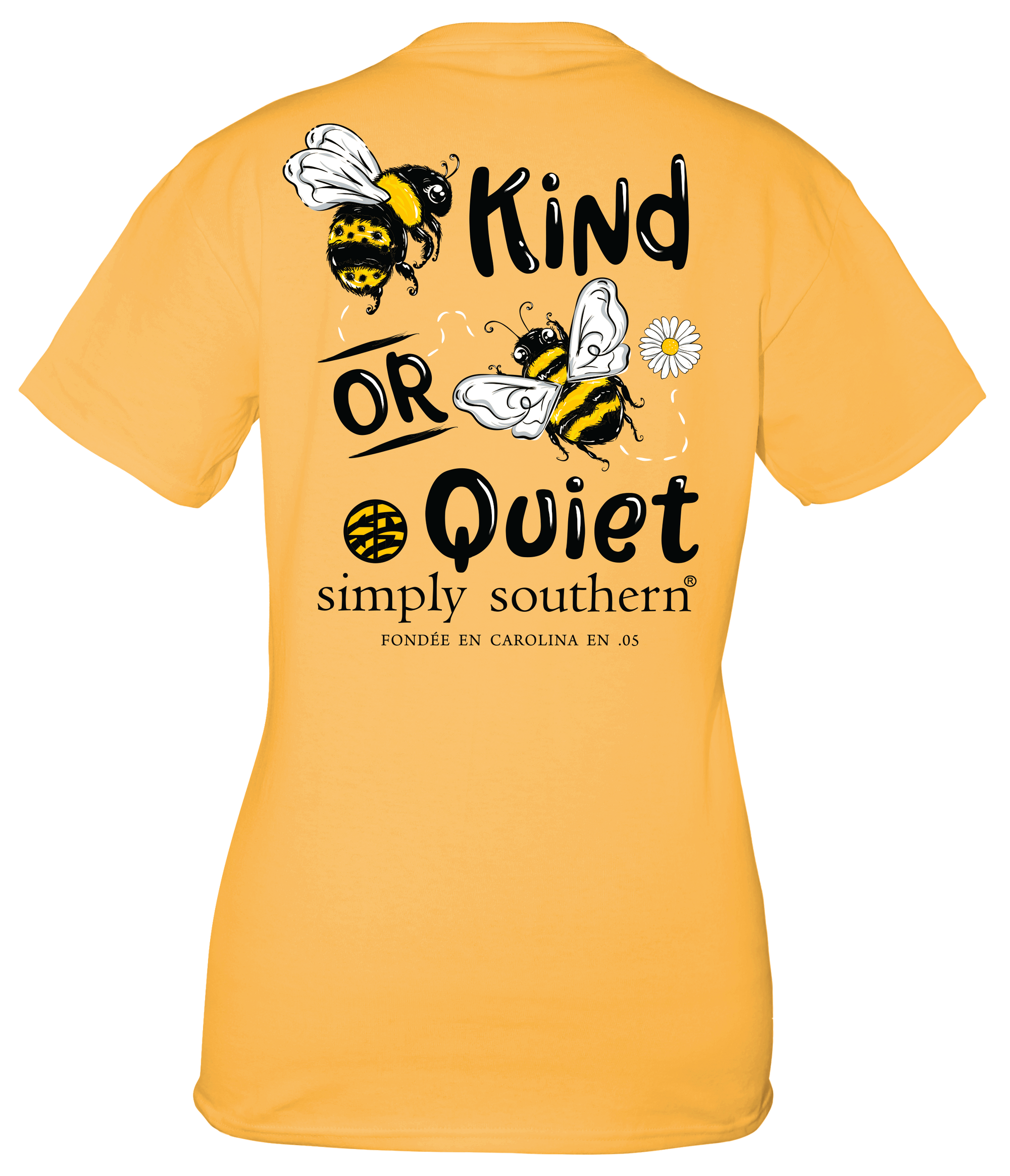 SALE Simply Southern Preppy Bee Kind Or Quiet T-Shirt