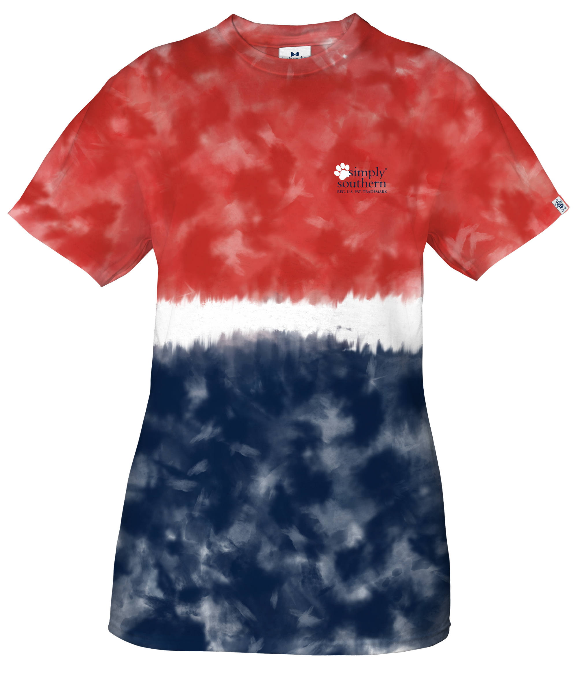 SALE Simply Southern Preppy Bone In The USA Tie Dye T-Shirt