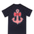 Bjaxx Cute Chevron Anchor Bow Navy Southern Girlie Bright T Shirt - SimplyCuteTees
