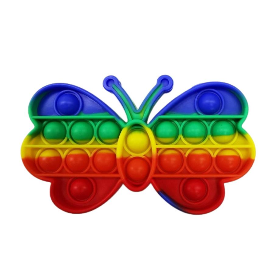 Butterfly Push Pop It Bubble Fidget Toy