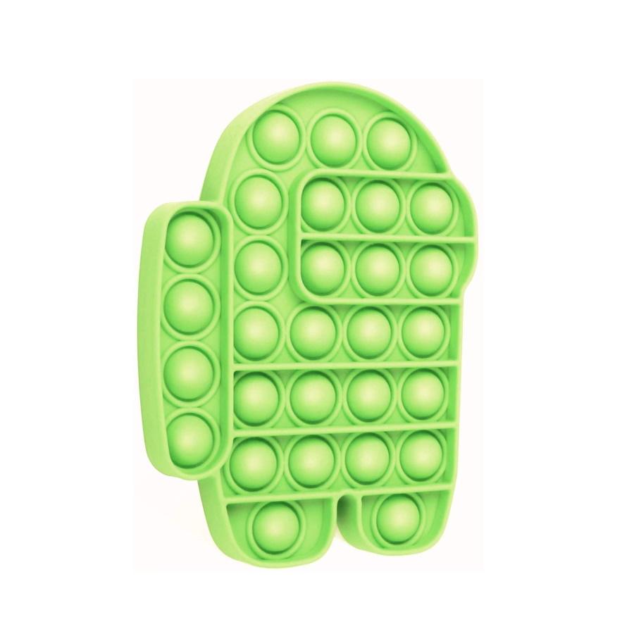 Character Push Pop It Bubble Fidget Toy