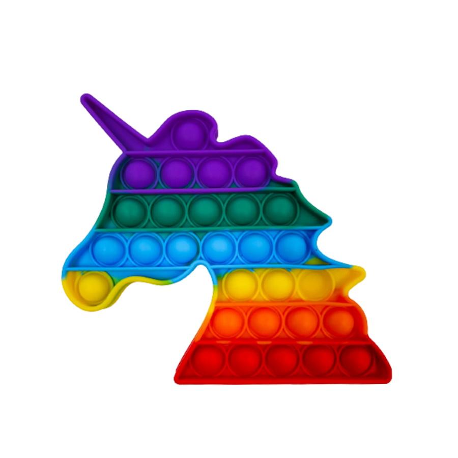 Unicorn Push Pop It Bubble Fidget Toy