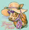 SALE Sassy Frass Beach Please Heifer Girlie Bright T Shirt