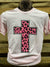 Southern Chics Apparel Pink Cheetah Cross Canvas Girlie Bright T Shirt