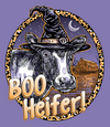 Sassy Frass Boo Heifer Halloween Cow T-Shirt