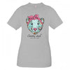 Country Chick By Simply Southern Preppy Bowtie Bear T-Shirt