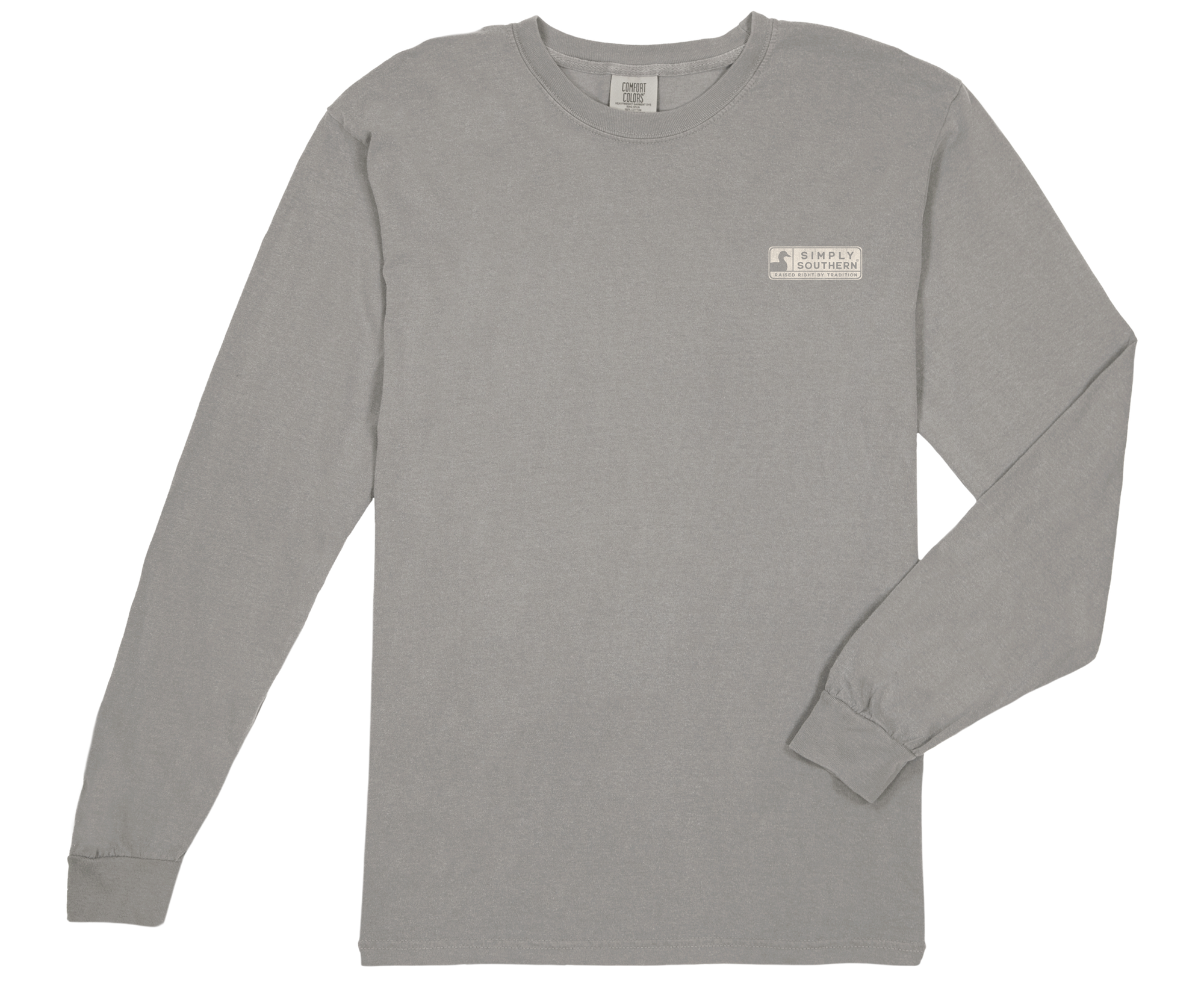 SALE Simply Southern Duck Unisex Comfort Colors Long Sleeve T-Shirt