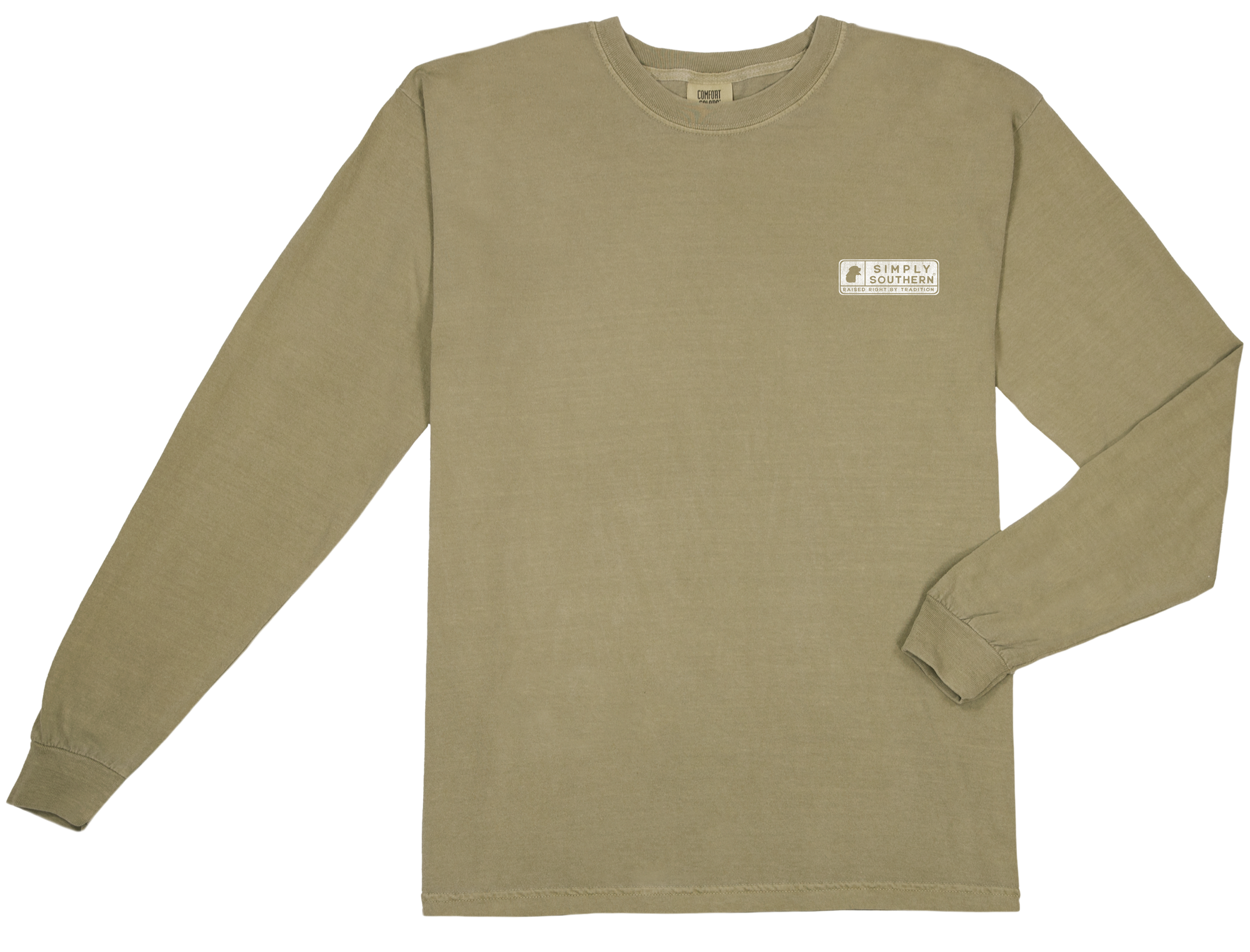 SALE Simply Southern Camo Duck Unisex Comfort Colors Long Sleeve T-Shirt