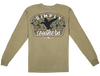 Simply Southern Camo Duck Unisex Comfort Colors Long Sleeve T-Shirt
