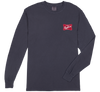 Simply Southern Red Logo Unisex Comfort Colors Long Sleeve T-Shirt