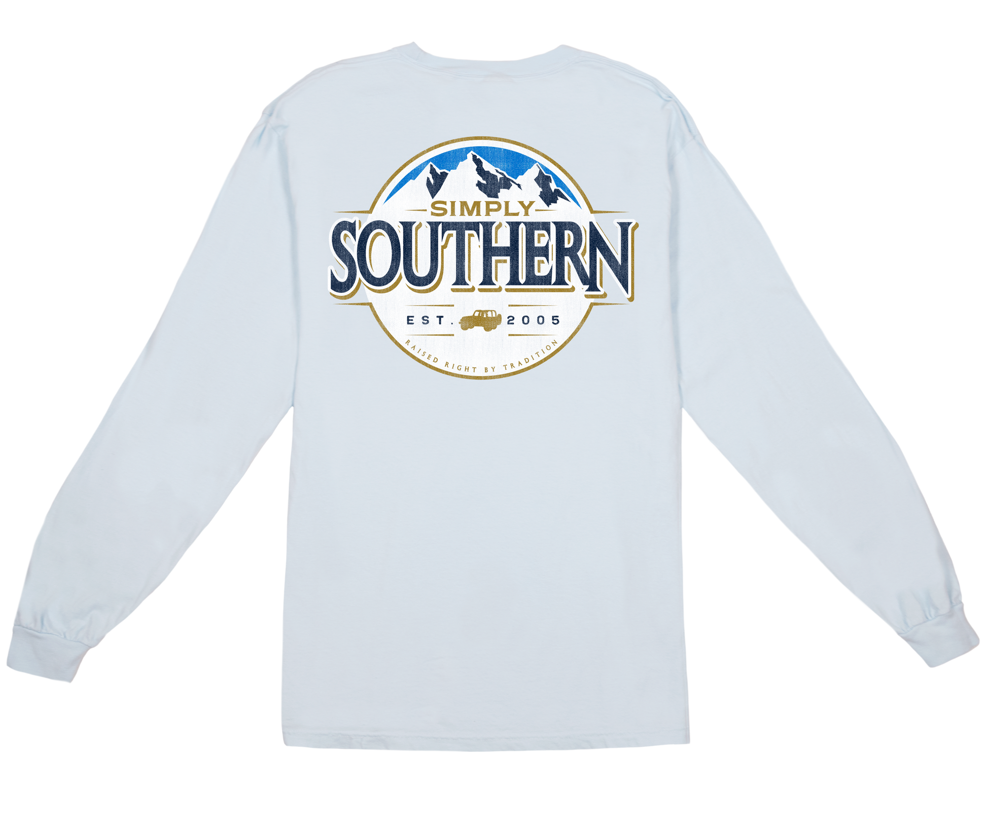 SALE Simply Southern Mountains Unisex Comfort Colors Long Sleeve T-Shirt