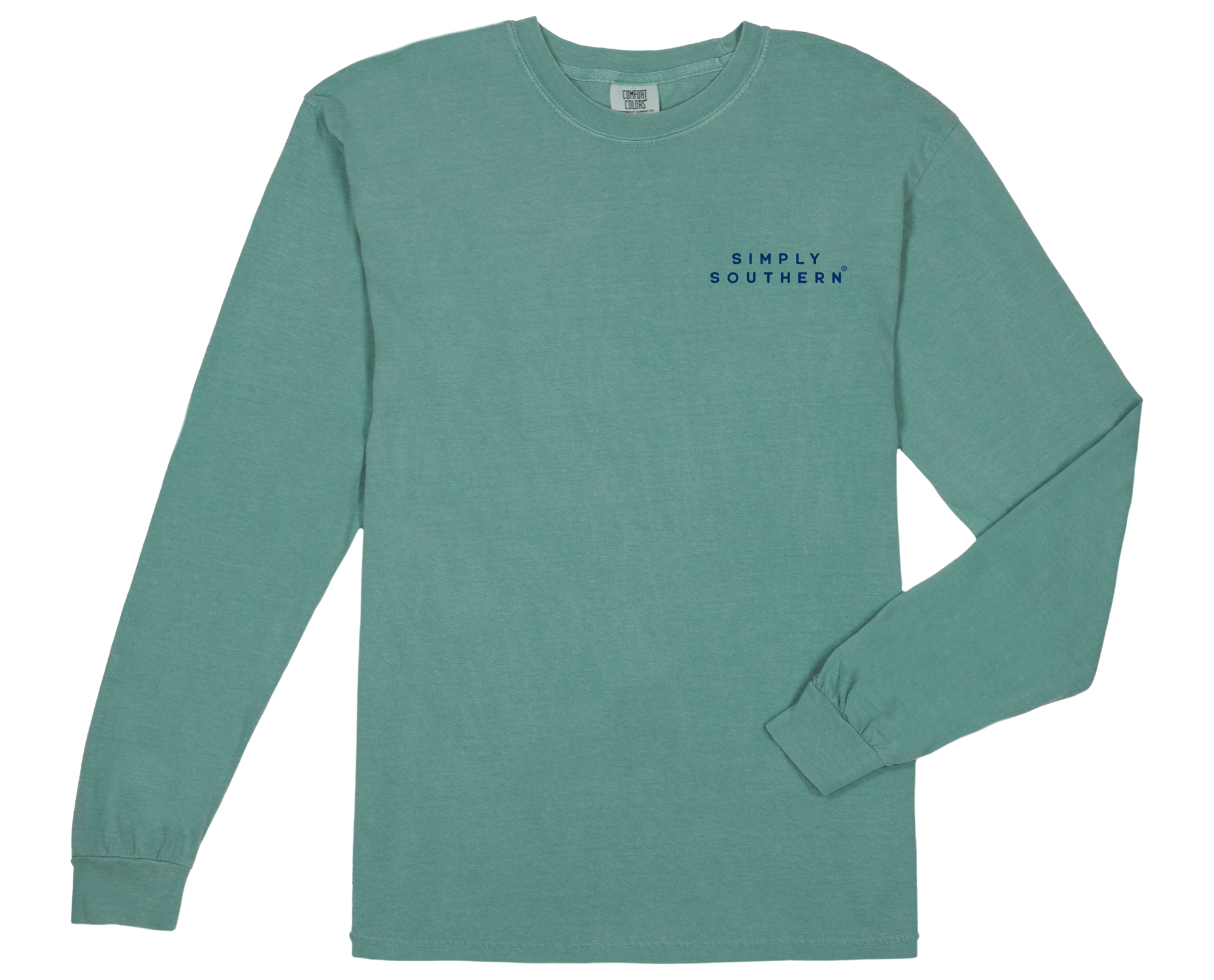 SALE Simply Southern Multi Logo Unisex Comfort Colors Long Sleeve T-Shirt