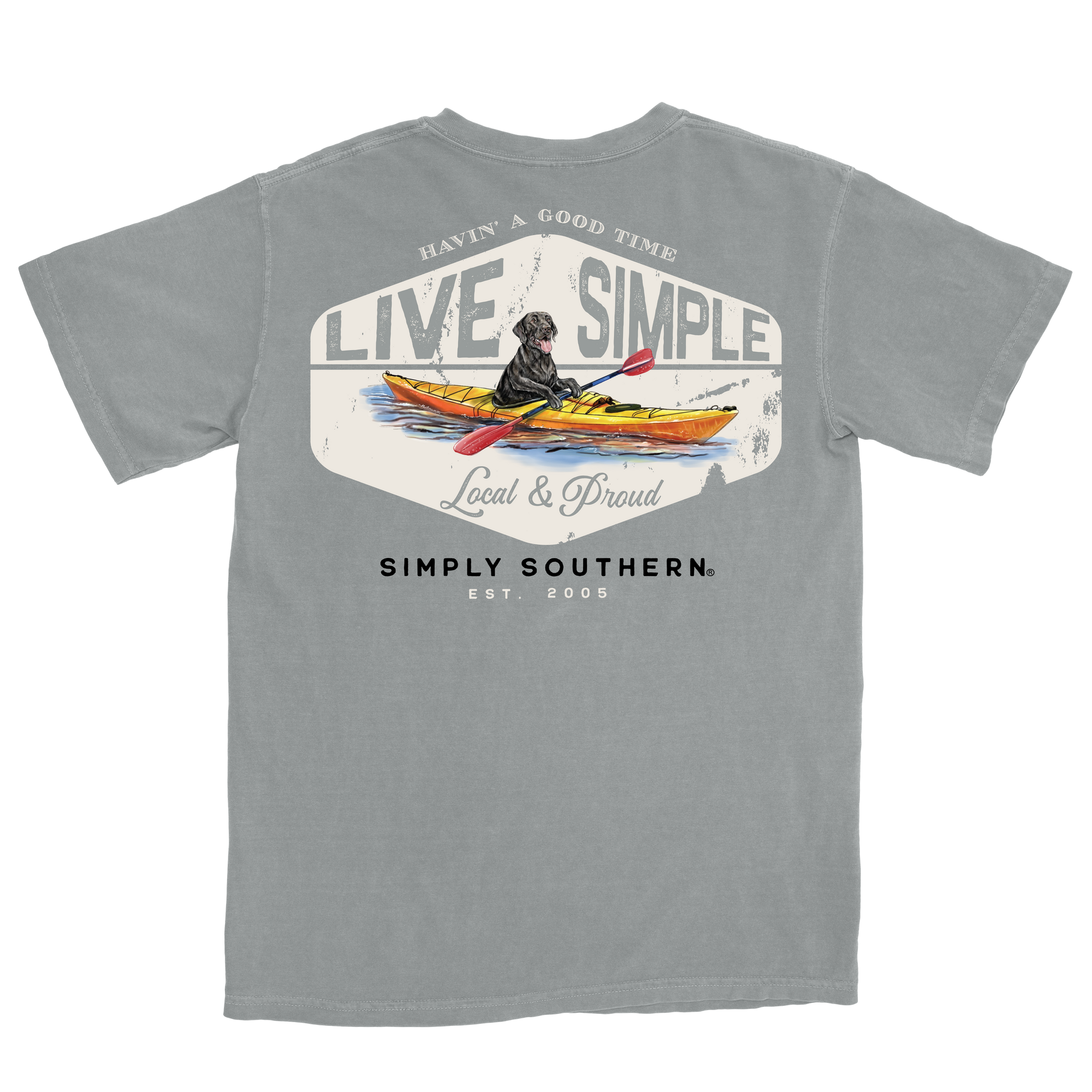 SALE Simply Southern Kayak Unisex Comfort Colors T-Shirt