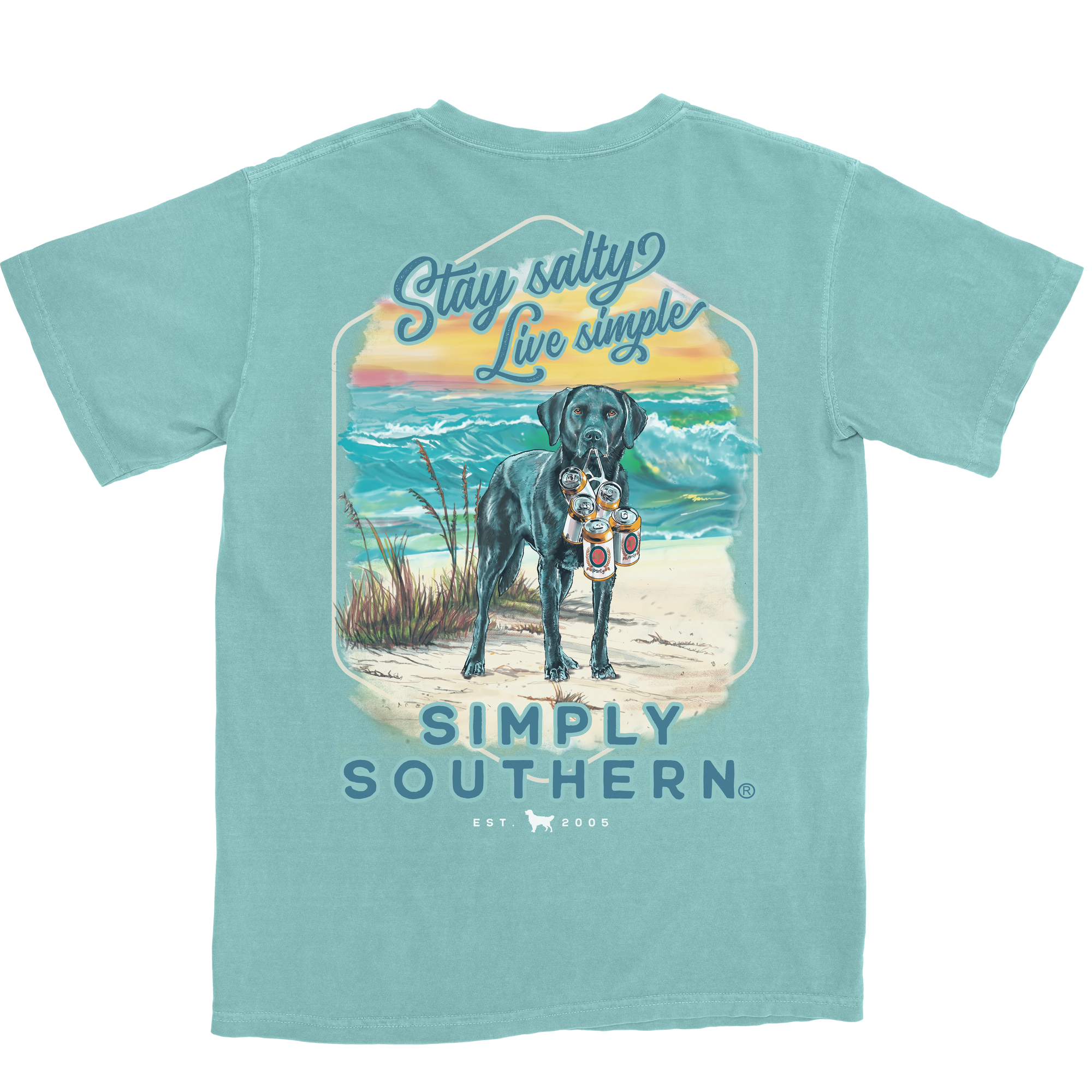 SALE Simply Southern Salty Unisex Comfort Colors T-Shirt
