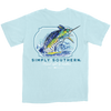 SALE Simply Southern Sword Fish Unisex Comfort Colors T-Shirt