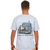 Simply Southern Raised Right Truck Unisex Comfort Colors T-Shirt