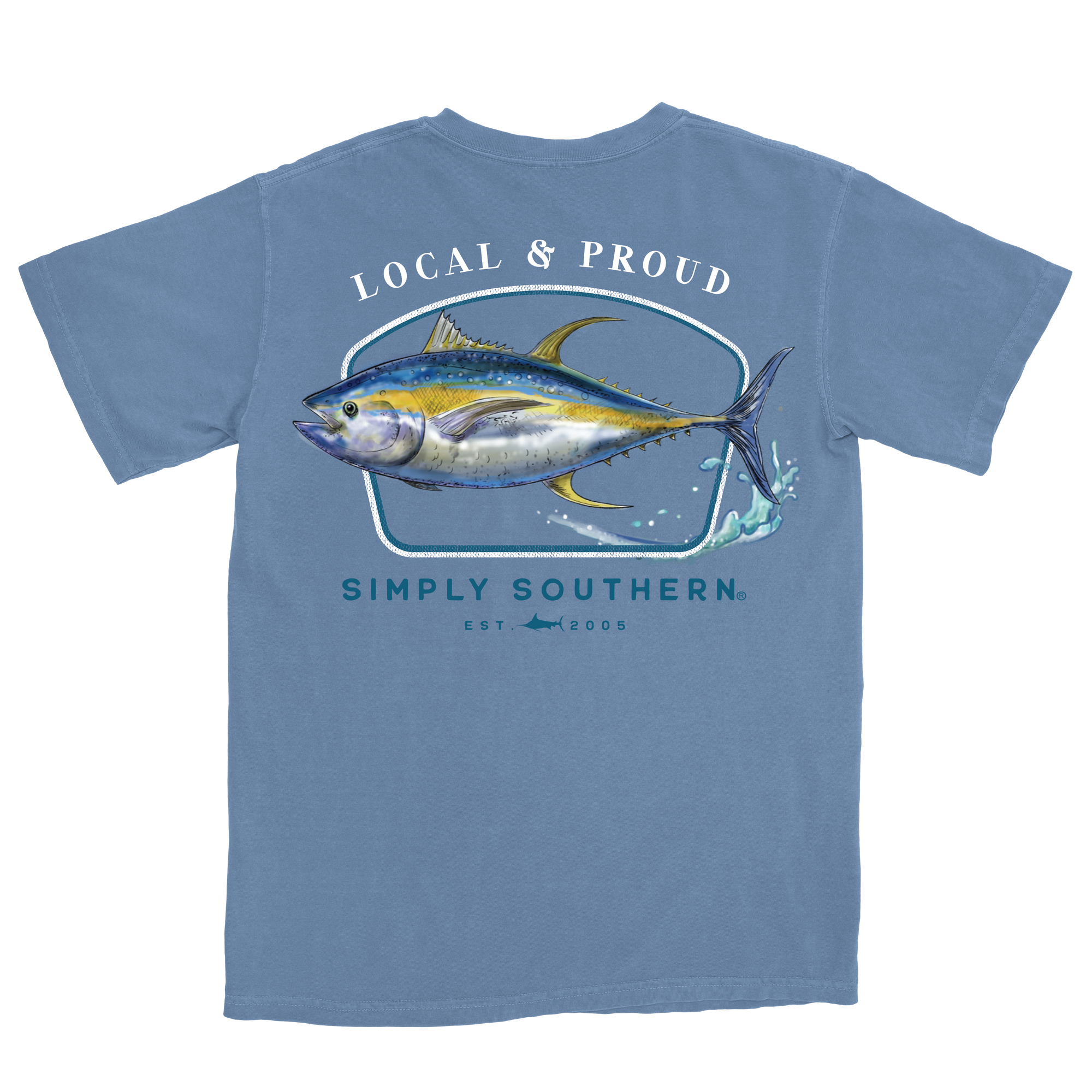 SALE Simply Southern Tuna Fish Unisex Comfort Colors T-Shirt