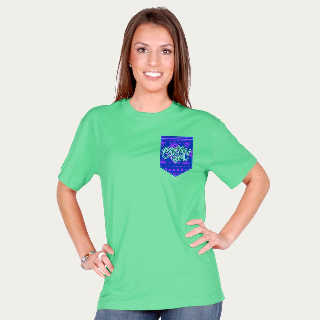 Cherished Girl Faith Hope Love Girlie Christian Bright T Shirt - SimplyCuteTees