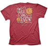 Cherished Girl Y&#39;all Need Jesus Sunflower Girlie Christian Bright T Shirt