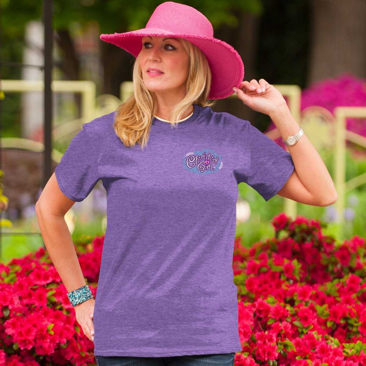 Cherished Girl I Can do All Through Christ Faith T-Shirt