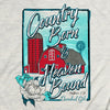 Cherished Girl Country Born &amp; Heaven Bound Girlie Christian Bright T Shirt
