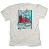 Cherished Girl Country Born &amp; Heaven Bound Girlie Christian Bright T Shirt
