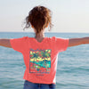 Cherished Girl My Soul Finds Rest in God Alone Beach Girlie Christian Bright T Shirt