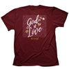 Cherished Girl God Is Love Faith T-Shirt