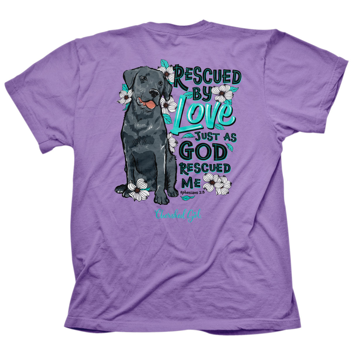 Cherished Girl Rescued Dog Faith T-Shirt