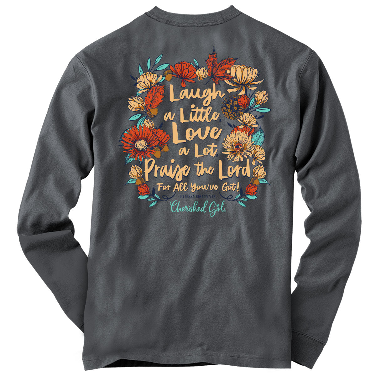 Cherished Girl Praise The Lord Fall Long Sleeve T-Shirt