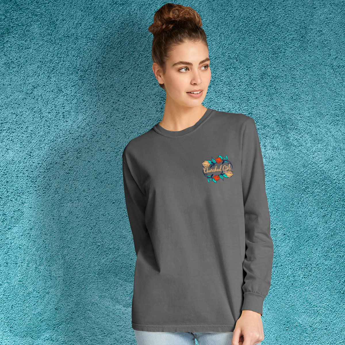 Cherished Girl Praise The Lord Fall Long Sleeve T-Shirt