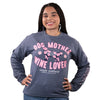 SALE Simply Southern Dog Mother Long Sleeve Crew Sweatshirt