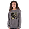SALE Simply Southern True Love Holiday Long Sleeve Crew Sweatshirt