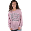 Simply Southern Murder Shows Comfy Clothes Long Sleeve Crew Sweatshirt