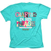Cherished Girl Crafted in his Image Christian Girlie Christian Bright T Shirt - SimplyCuteTees
