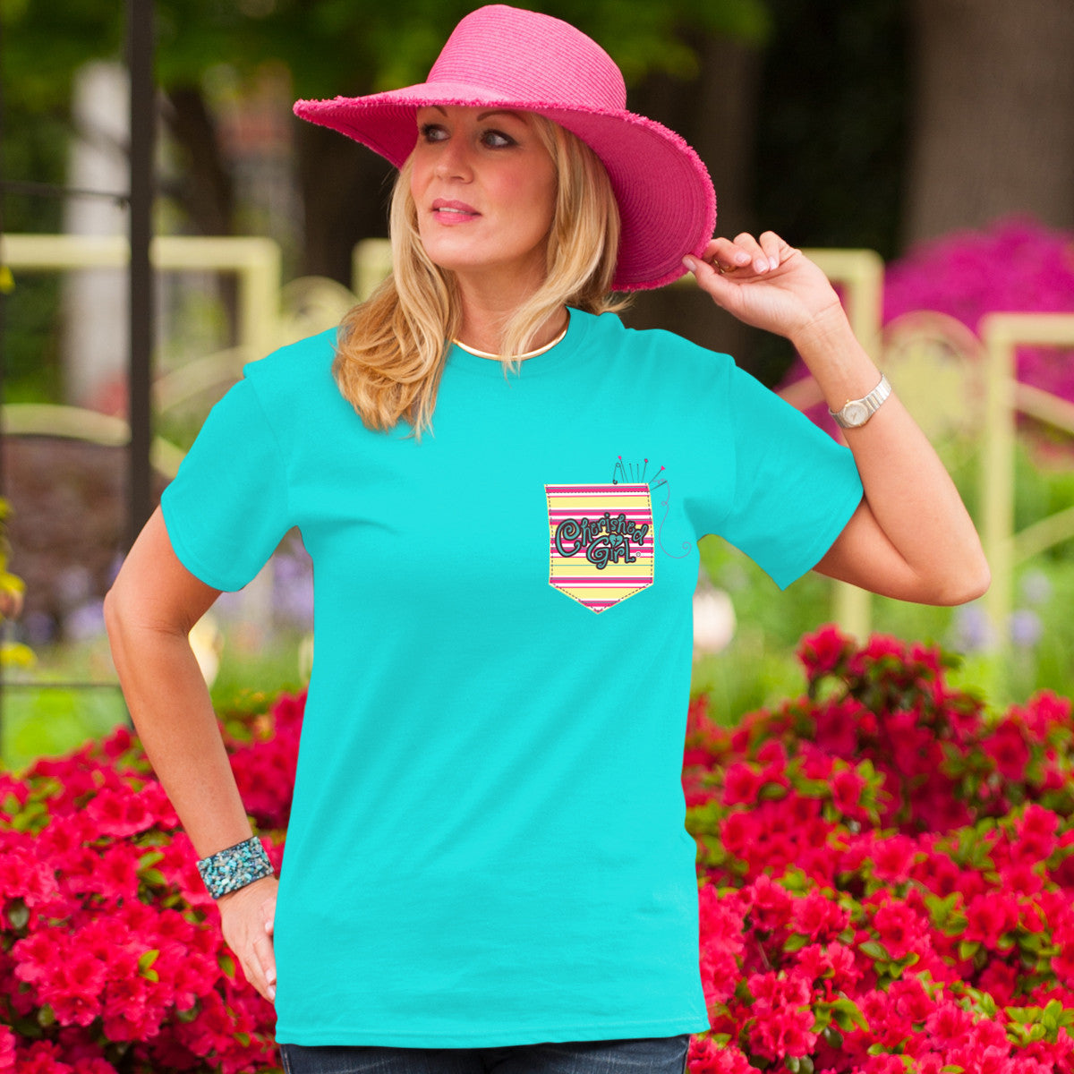 Cherished Girl Crafted in his Image Christian Girlie Christian Bright T Shirt - SimplyCuteTees