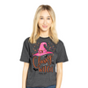 Country Chick By Simply Southern Classy Witch Halloween Fall T-Shirt