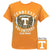 Tennessee Vols Leopard Football T-Shirt