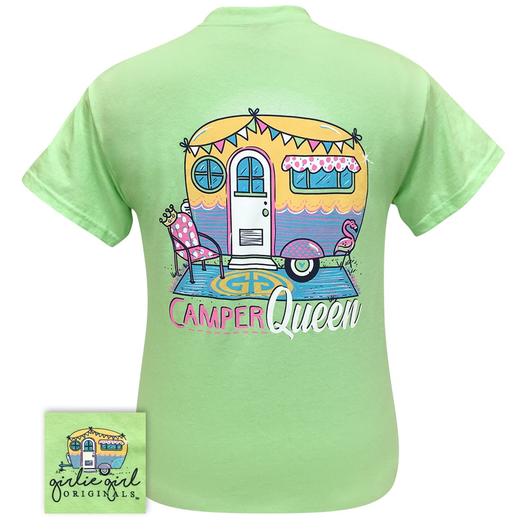 Girlie Girl Originals Preppy Camper Queen T-Shirt