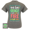 Girlie Girl Originals Preppy Grace In Heart Fire In Soul T Shirt