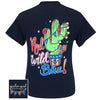 Girlie Girl Originals Preppy Red Wild and Blue USA Cactus T-Shirt
