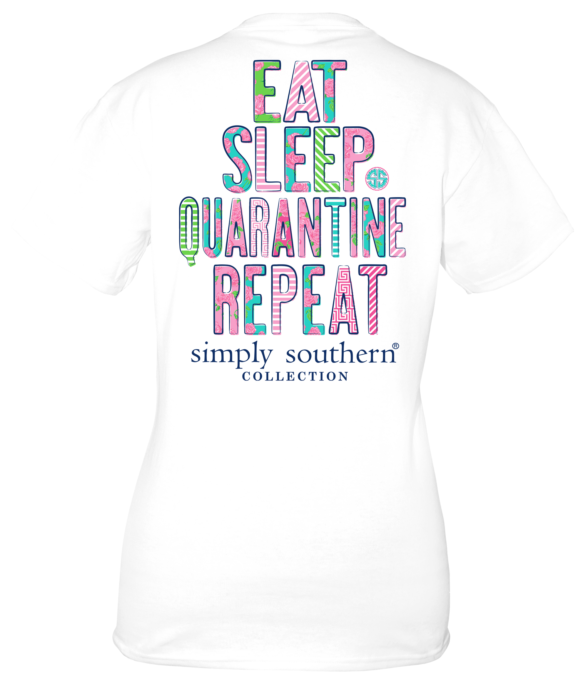 SALE Simply Southern Collection Quarantine Repeat T-Shirt