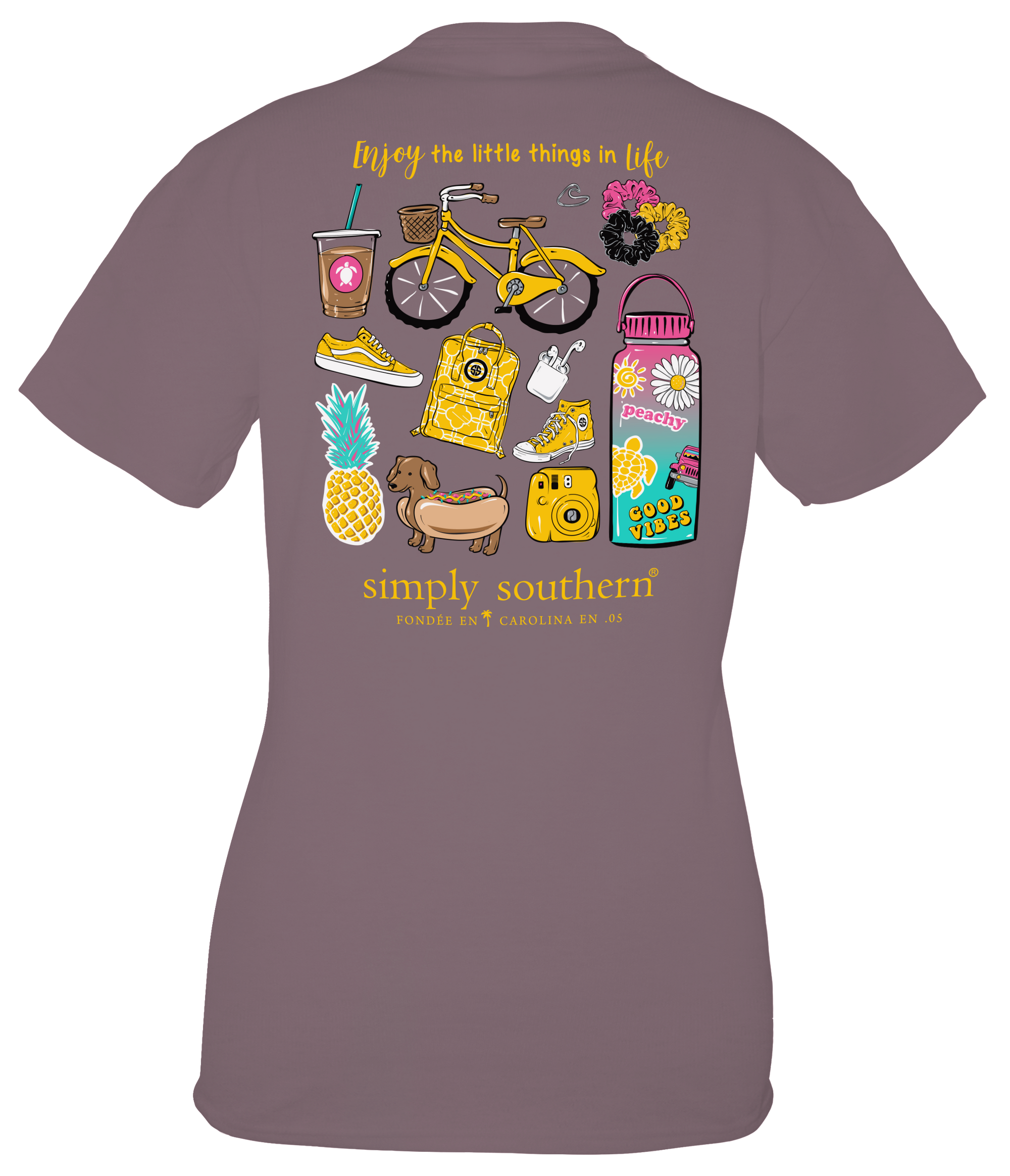 Simply Southern Preppy VSCO girl Enjoy The Little Things T-Shirt