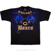 Liquid Blue Chicago Bears Face Off NFL Football Unisex T-Shirt