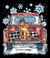 Sassy Frass Snow G Doodle Dog Truck Bright Girlie Long Sleeves T Shirt